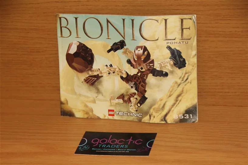 LEGO Bionicle Pohatu (8531) Set Instruction Manual