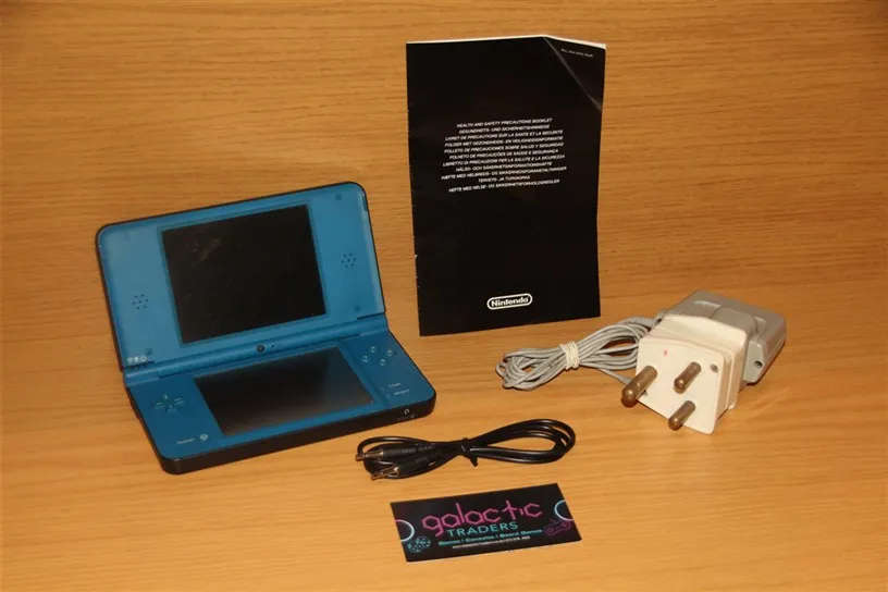 Blue Nintendo DSi XL Console