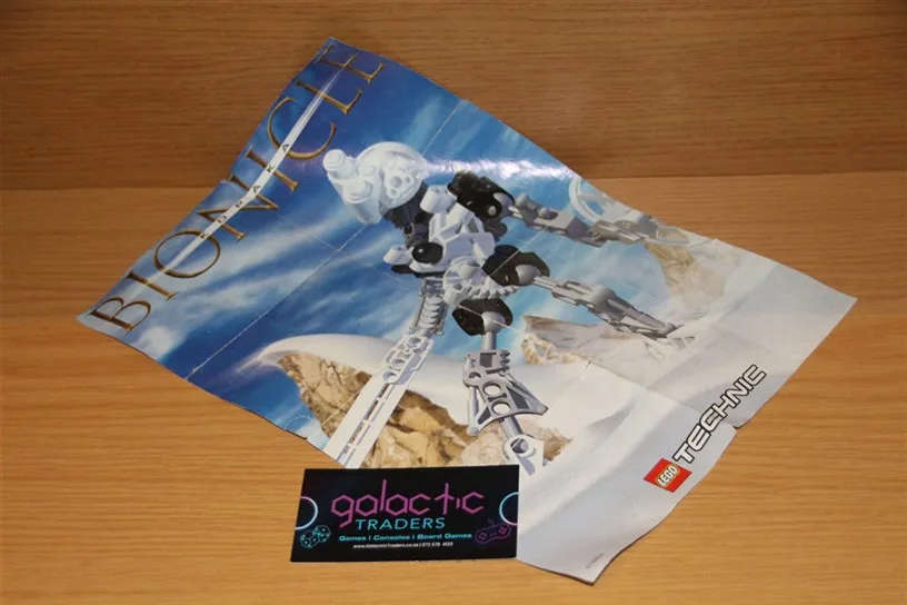 LEGO Bionicle Kopaka (set 8536) Leaflet