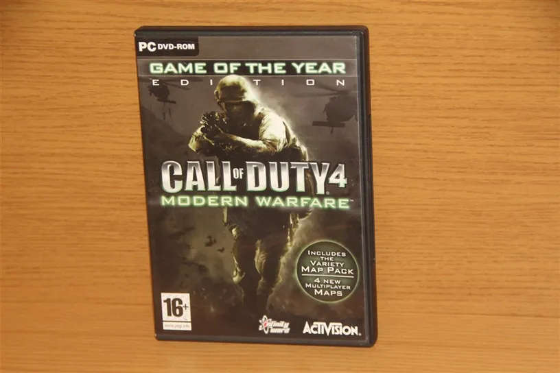 PC Call Of Duty 4 Modern Warfare  Game Of The Year Edition