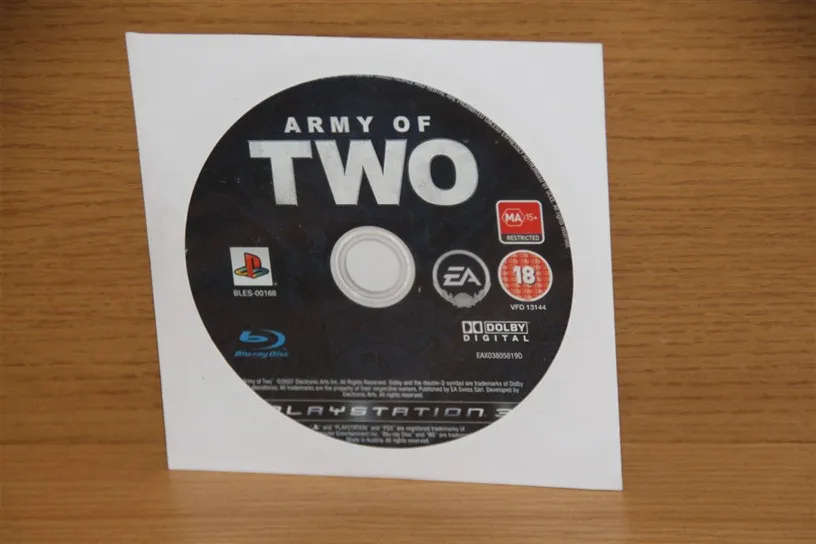 PS3 Army Of Two (No Case)