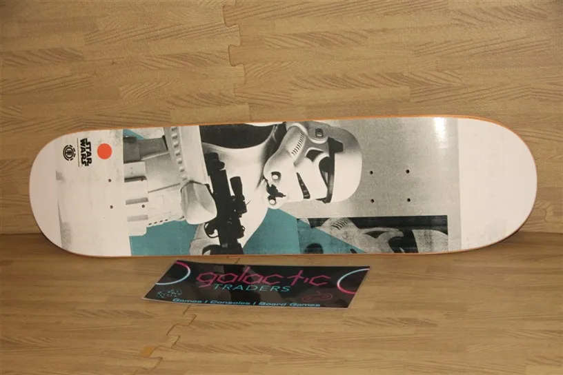 Element x Star Wars Stormtrooper Skateboard Deck