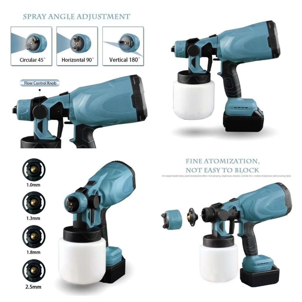 Cordless Powerful Brushless Electric Spray Gun