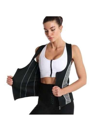 Zipper Sweat Vest