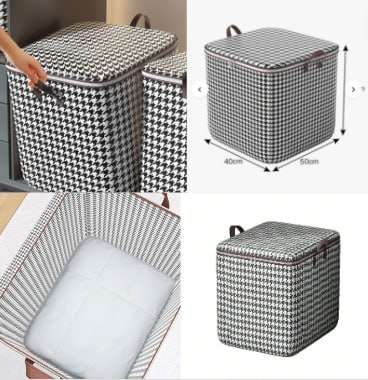 Capacity Clothing Organizer / foldable bag