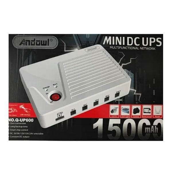 Andowl 15000mAh Multifunctional Network 24V Mini DC UPS