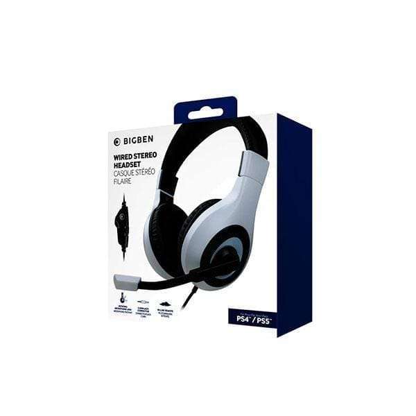 Stereo Gaming Headset- Nacon Bigben- PLAYSTATION -White