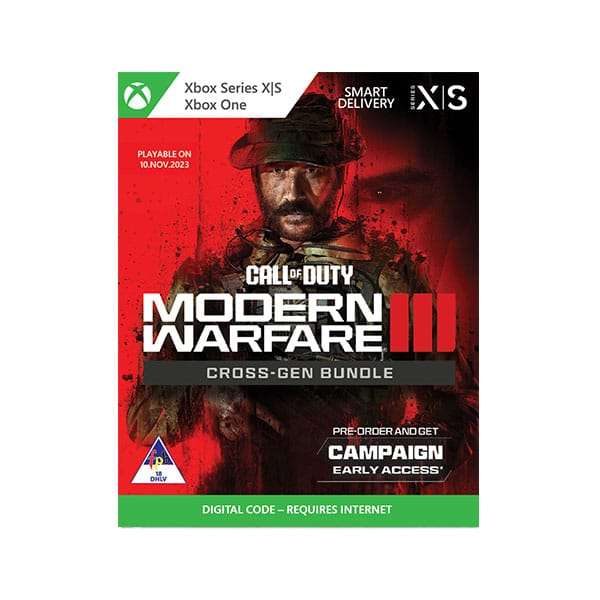 Digital Code: Call of Duty Modern Warfare III  Cross Gen Bundle (XB1/XBS)