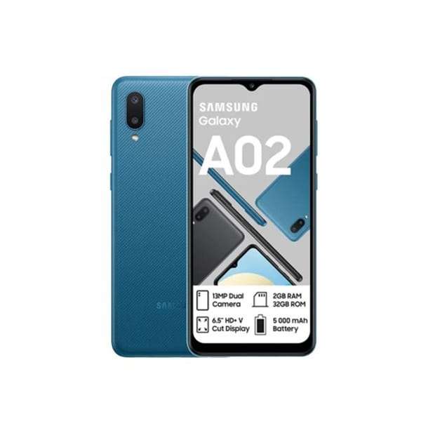 Samsung Galaxy A02 32GB - Blue (Parallel Import)