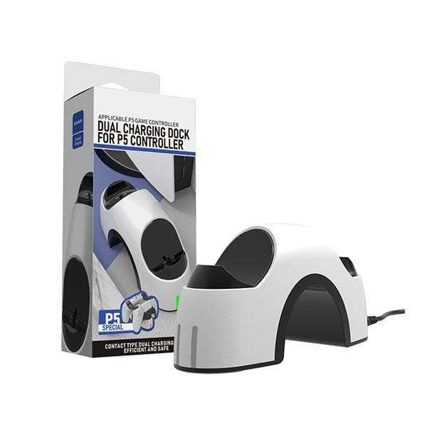Dual Charging Dock for PS5 DualSense Controllers (Generic)