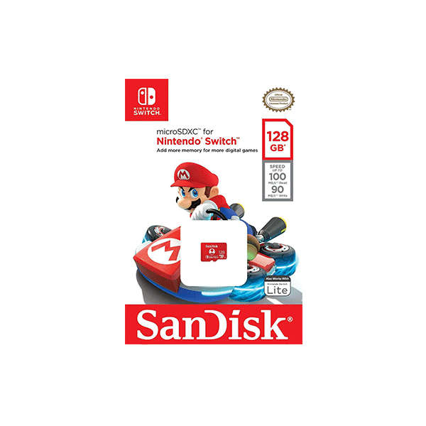 Sandisk Micro SDXC For Nintendo  128GB