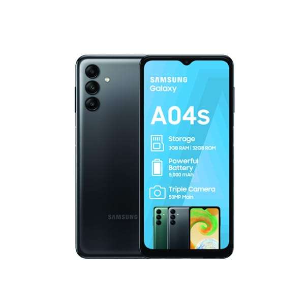 Samsung Galaxy A04s Dual Sim Black