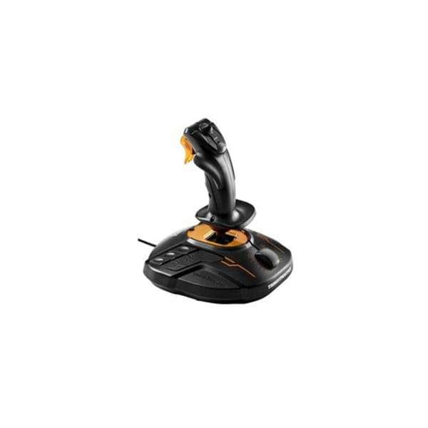 Thrustmaster T.16000M FCS Flight Stick Joystick for PC (Black and Orange)