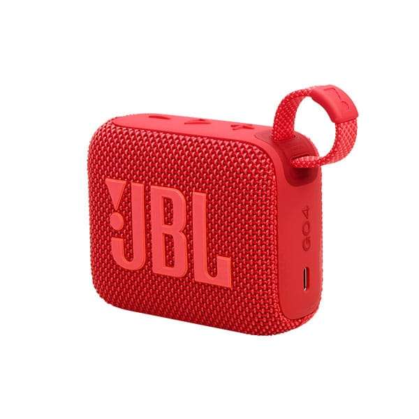 JBL Go 4 Portable Bluetooth Speaker - Red