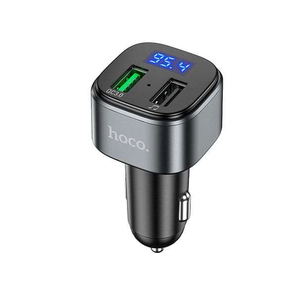 Hoco QC3.0 In Car Wireless BT FM Transmitter (E67 Fighter)