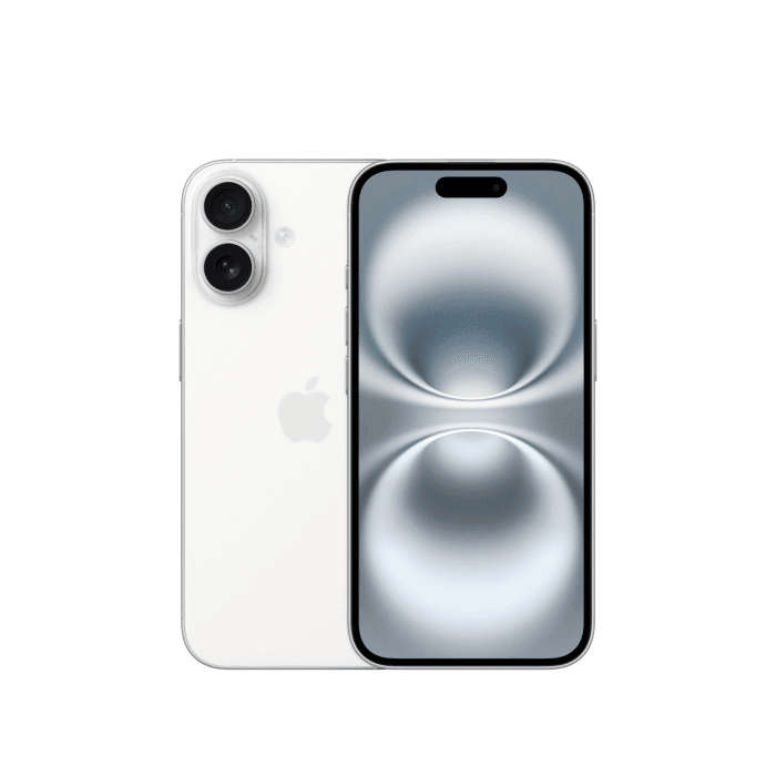 Apple iPhone 16 128GB White (RENEWED)
