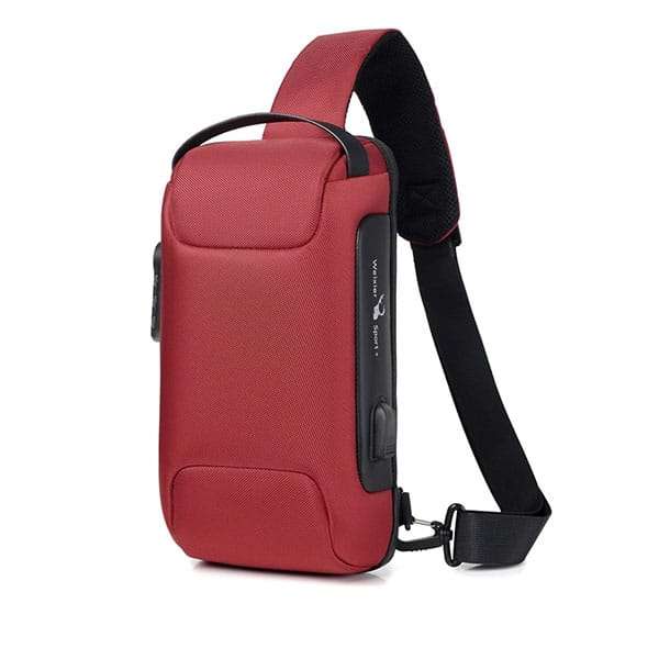 Multi-functional Crossbody bag with External USB Port Anti-theft
