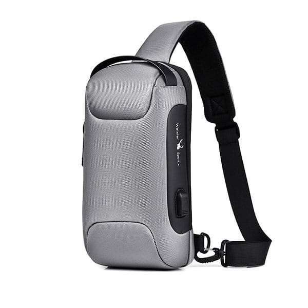 Multi-functional Crossbody bag with External USB Port Anti-theft