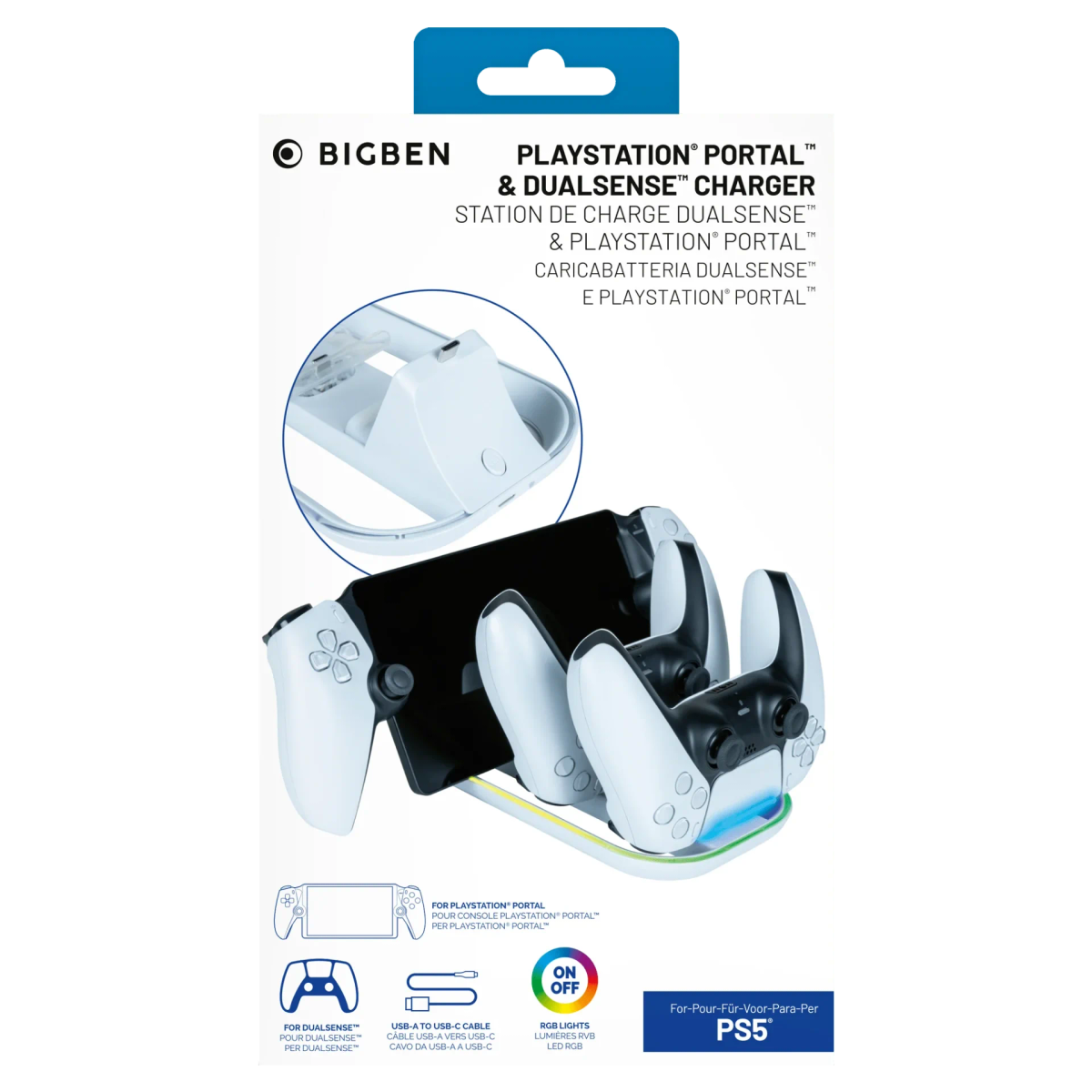Nacon Playstation Portal And Dualsense Charger
