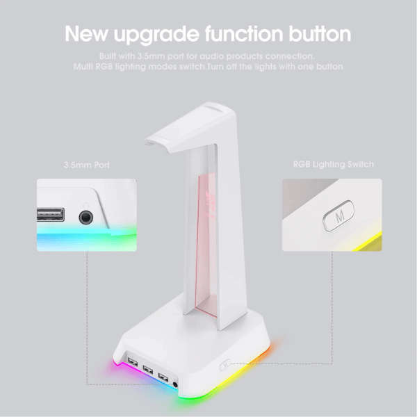 ONIKUMA ST-2 USB Hub Headset Stand