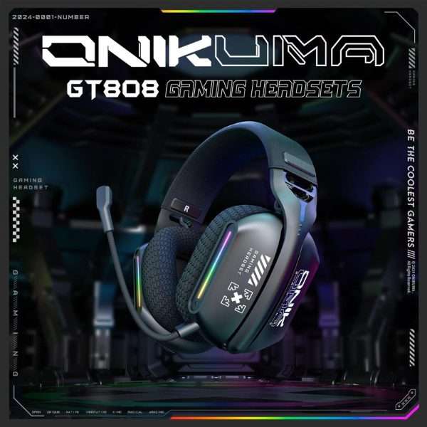 ONIKUMA GT808 Wireless Gaming Headset