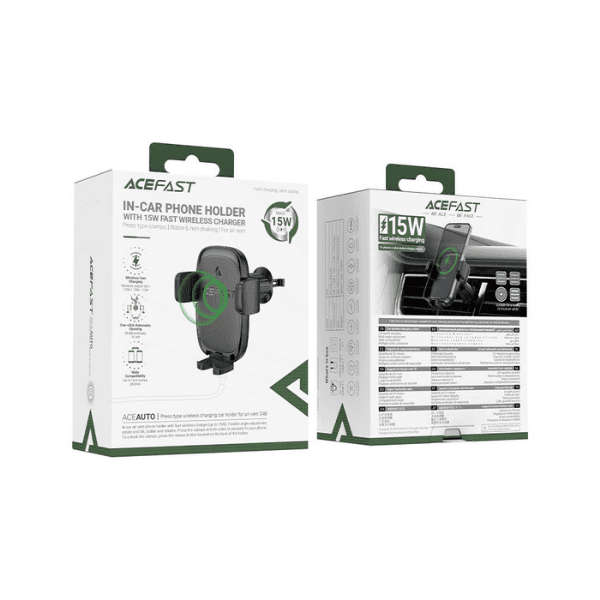 ACEFAST D48 Wireless Fast Charger Car Holder