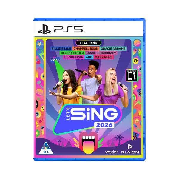 Let's Sing 2026 + 2 Mics (PS5)