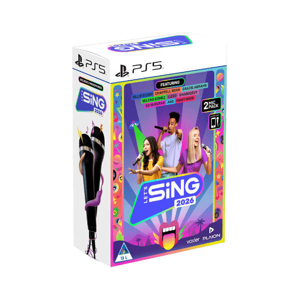 Let's Sing 2026 + 2 Mics (PS5)