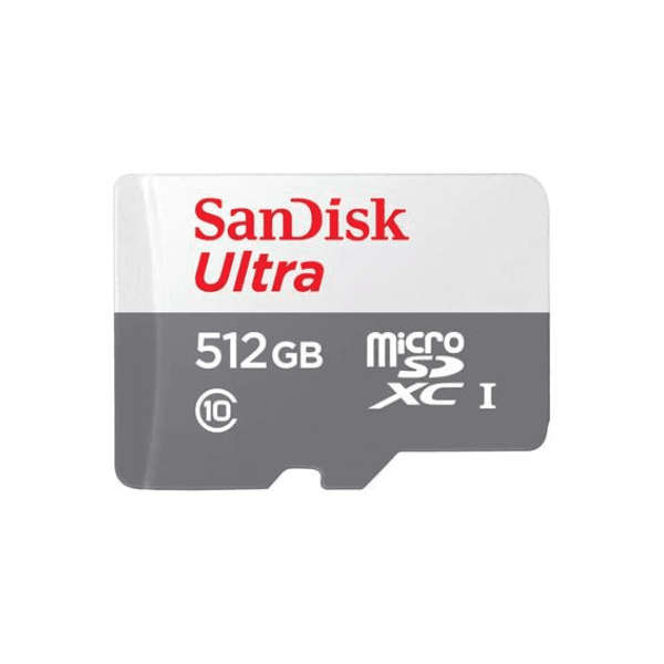 SanDisk Ultra 512GB MicroSDXC Class 10 UHS-I Memory Card