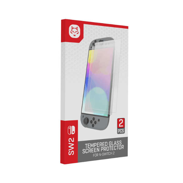 TOPWOLF Tempered Glass Screen Protector for Switch 2 (NS2)