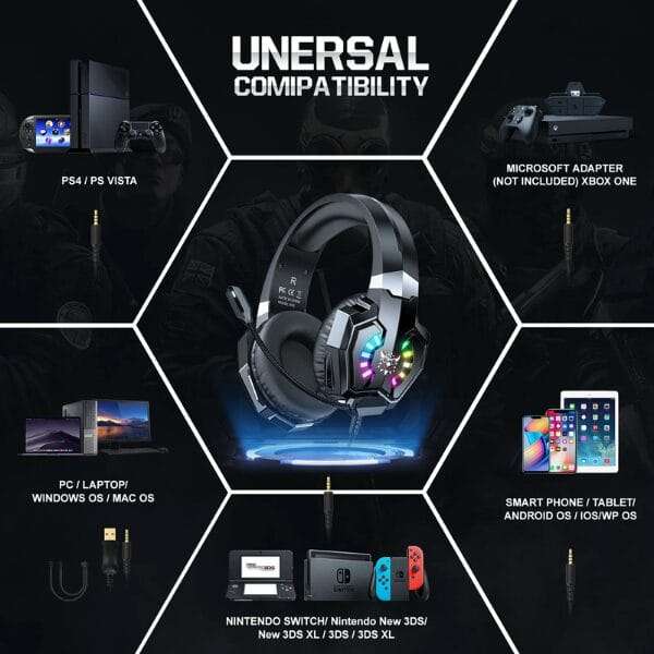 ONIKUMA X32 Wired Gaming Headset