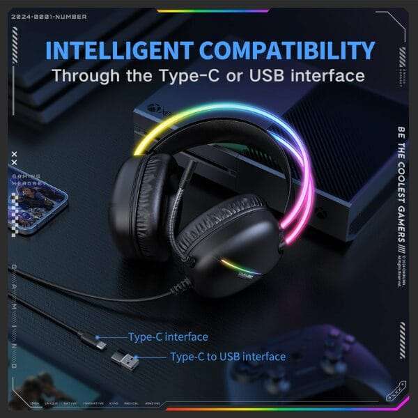 ONIKUMA X33 Wired Gaming Headset