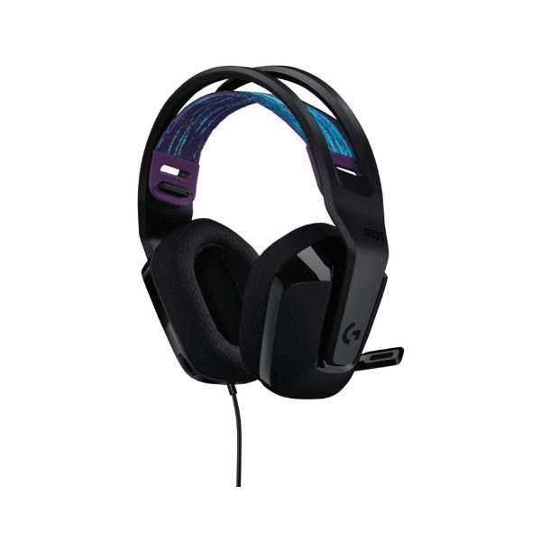 Logitech G335 Wired Gaming Headset  Black
