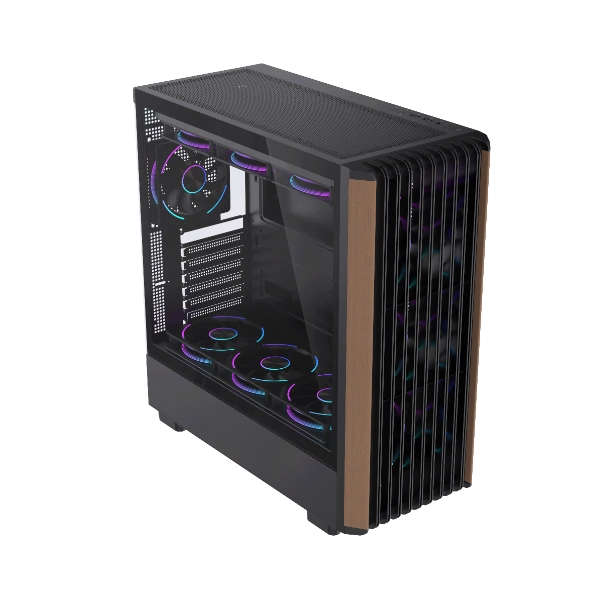 WJ Coolman A2 Mid-Tower Gaming Case  Black