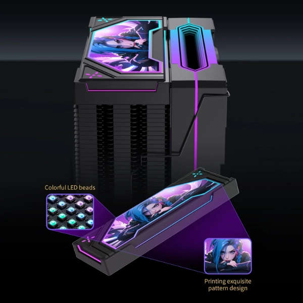 LovingCool J160 CPU Air Cooler  White