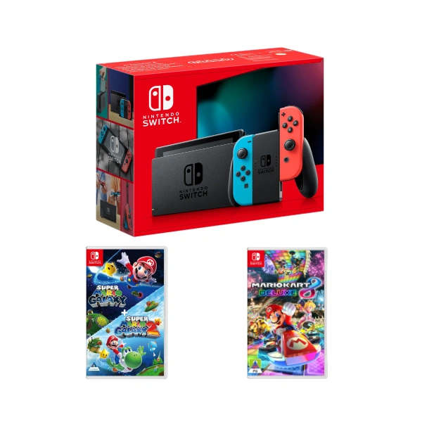 Nintendo Switch Console V2  Mario Bundle