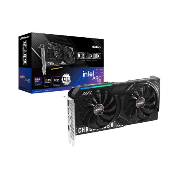 ASRock Challenger Intel Arc B570 Graphics Card OC Edition (10GB GDDR6)