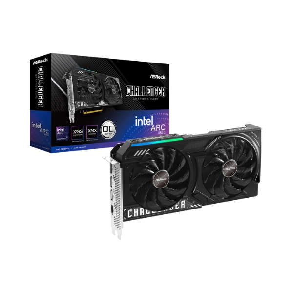 ASRock Challenger Intel Arc B580 Graphics Card OC Edition (12GB GDDR6)