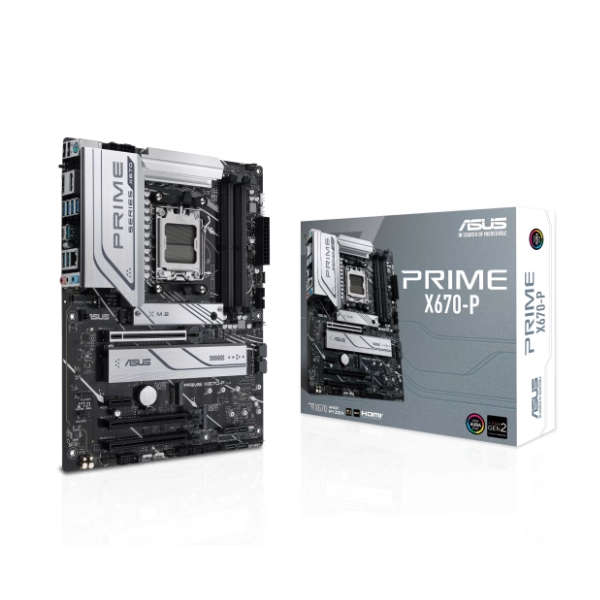 ASUS Prime X670-P AM5 Motherboard (PCI-e 5.0 | DDR5 | ATX)