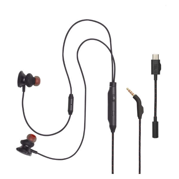 JBL Tune 50C USB Type-C In-Ear Headphones - Black