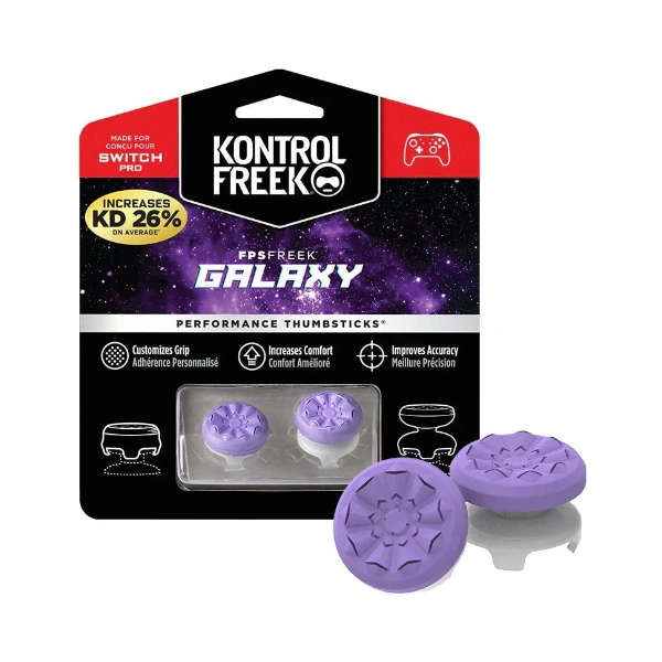 KontrolFreek FPS Freek Galaxy For Switch Pro Controller  Purple (NS)
