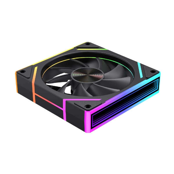 LovingCool PJ MAX-120 CD ARGB 120mm Case Fan  Black