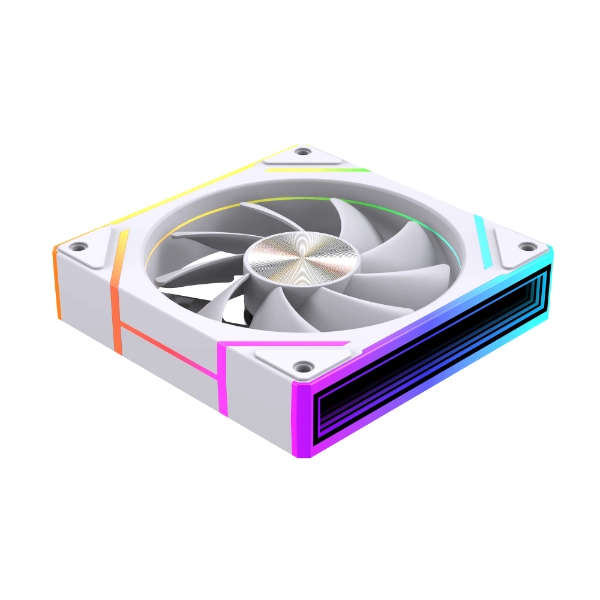 LovingCool PJ MAX-120 CD ARGB 120mm Case Fan  White