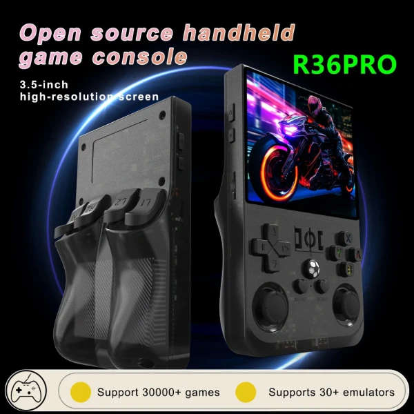 R36 Pro Retro Handheld Open Source Console  64GB