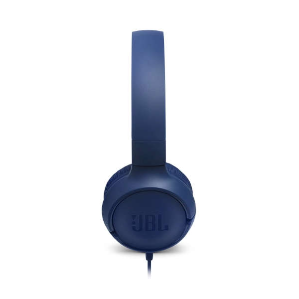 JBL Tune 500 Wired On Ear Headphones With Mic - Blue