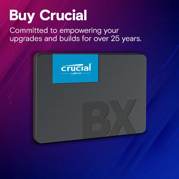 Crucial BX500 SATA SSD 500GB