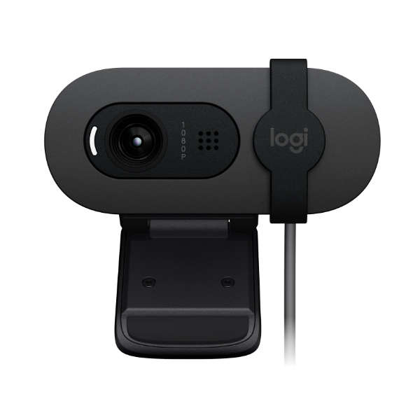 Logitech Brio 100 Full HD Webcam with Built Microphone