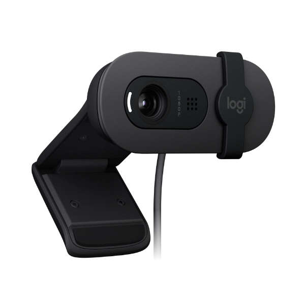Logitech Brio 100 Full HD Webcam with Built Microphone