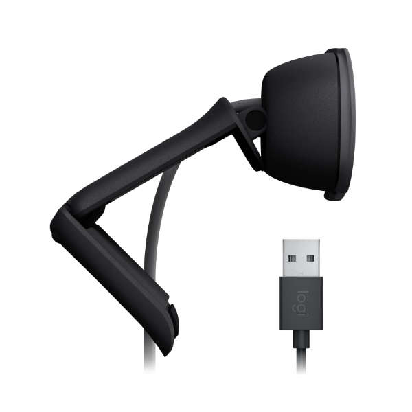 Logitech Brio 100 Full HD Webcam with Built Microphone