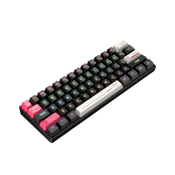 Onikuma MT605 Tri-Mode RGB 61 Keys Mechanical Keyboard